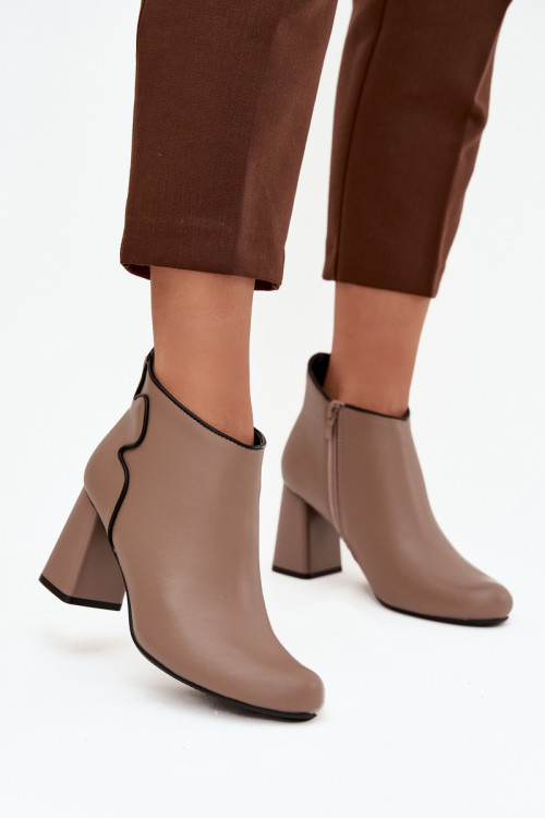 Topánky na opätku model 222520 Step in style