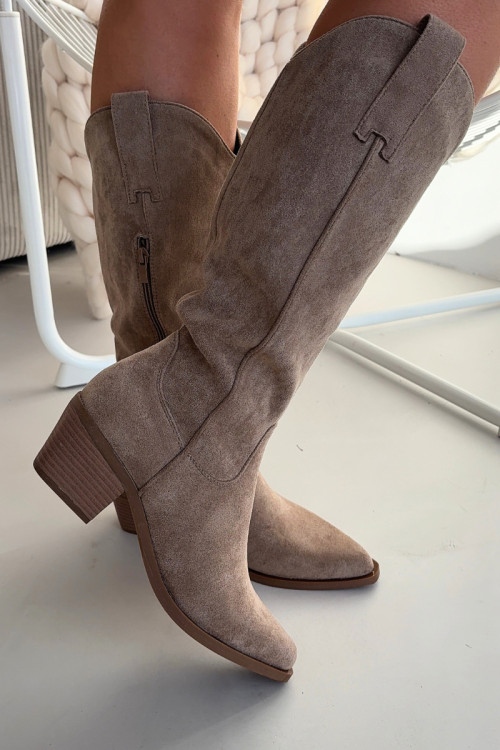 Čižmy na vysokom opätku model 222529 Step in style