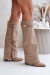 Čižmy na vysokom opätku model 222536 Step in style Čižmy na vysokom opätku model 222536 Step in style