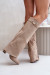 Čižmy na vysokom opätku model 222536 Step in style Čižmy na vysokom opätku model 222536 Step in style