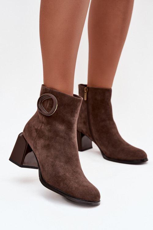 Topánky na opätku model 222973 Step in style