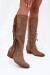 Čižmy na vysokom opätku model 223001 Step in style Čižmy na vysokom opätku model 223001 Step in style