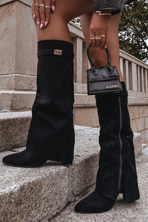 Čižmy na vysokom opätku model 223003 Step in style