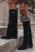 Čižmy na vysokom opätku model 223003 Step in style