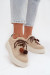 Športové topánky na platforme model 223587 Step in style
