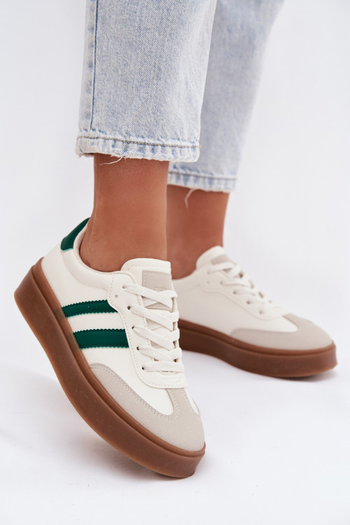 Športové topánky na platforme model 223876 Step in style