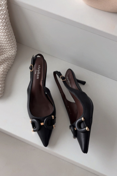 Sandále na opätkoch model 224501 Step in style