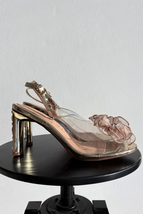 Sandále na opätkoch model 225149 Step in style
