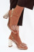 Sandále na opätkoch model 225147 Step in style Sandále na opätkoch model 225147 Step in style