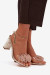 Sandále na opätkoch model 225147 Step in style Sandále na opätkoch model 225147 Step in style