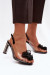 Sandále na opätkoch model 225148 Step in style Sandále na opätkoch model 225148 Step in style