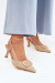Sandále na opätkoch model 225205 Step in style Sandále na opätkoch model 225205 Step in style