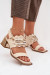 Sandále na opätkoch model 225349 Step in style Sandále na opätkoch model 225349 Step in style