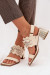 Sandále na opätkoch model 225349 Step in style Sandále na opätkoch model 225349 Step in style