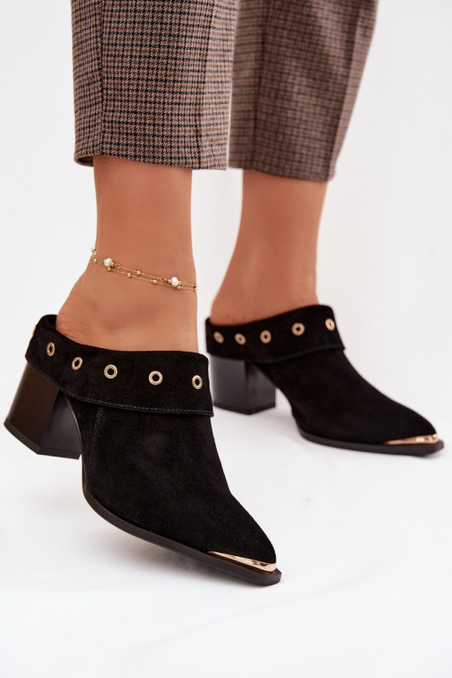 Klapky na opätku model 225358 Step in style