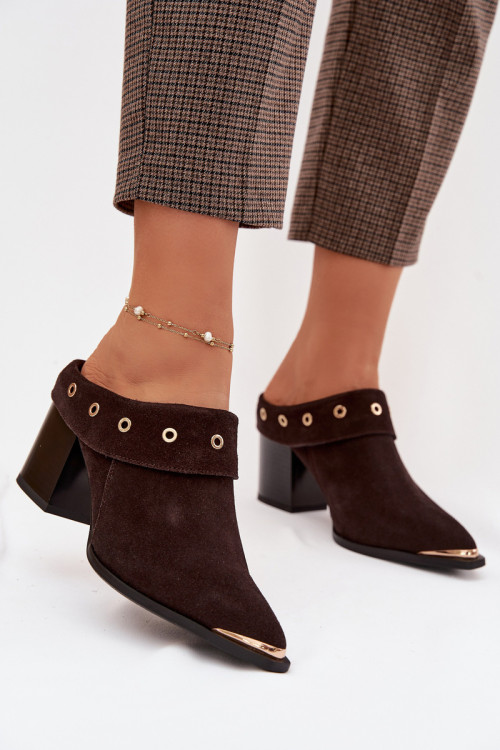 Klapky na opätku model 225359 Step in style