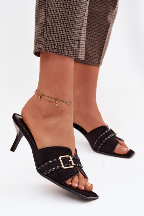 Klapky na opätku model 225371 Step in style
