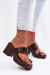 Klapky na opätku model 225376 Step in style Klapky na opätku model 225376 Step in style