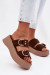 Klapky na platforme model 225369 Step in style Klapky na platforme model 225369 Step in style
