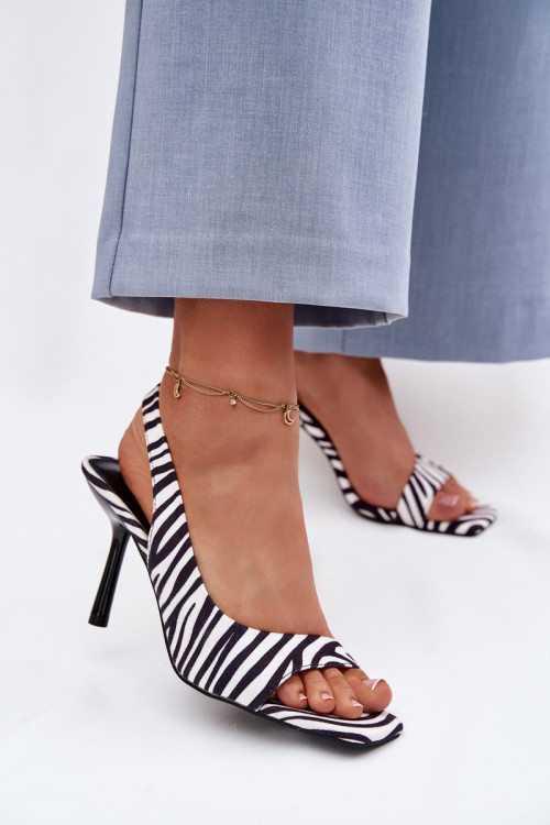 Sandále na opätkoch model 225630 Step in style