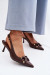 Sandále na opätkoch model 225956 Step in style