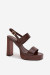 Sandále na opätkoch model 226115 Step in style