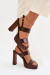 Sandále na opätkoch model 226115 Step in style