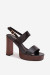 Sandále na opätkoch model 226116 Step in style