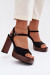 Sandále na opätkoch model 226118 Step in style
