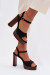 Sandále na opätkoch model 226118 Step in style