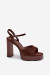 Sandále na opätkoch model 226119 Step in style