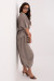 zamatové nohavice model 226227 Italy Moda