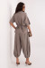 zamatové nohavice model 226227 Italy Moda