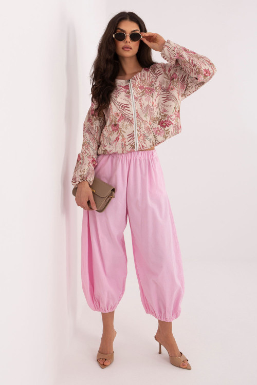zamatové nohavice model 226235 Italy Moda