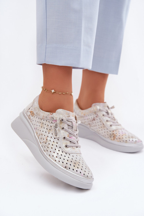 Poltopánky na platforme model 226323 Step in style