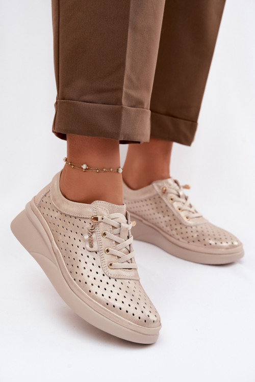 Poltopánky na platforme model 226324 Step in style