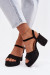Sandále na opätkoch model 226333 Step in style