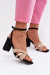Sandále na opätkoch model 226334 Step in style