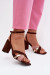 Sandále na opätkoch model 226335 Step in style