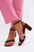 Sandále na opätkoch model 226335 Step in style
