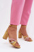 Sandále na opätkoch model 226336 Step in style
