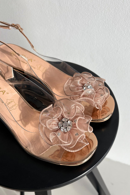 Sandále na opätkoch model 226340 Step in style