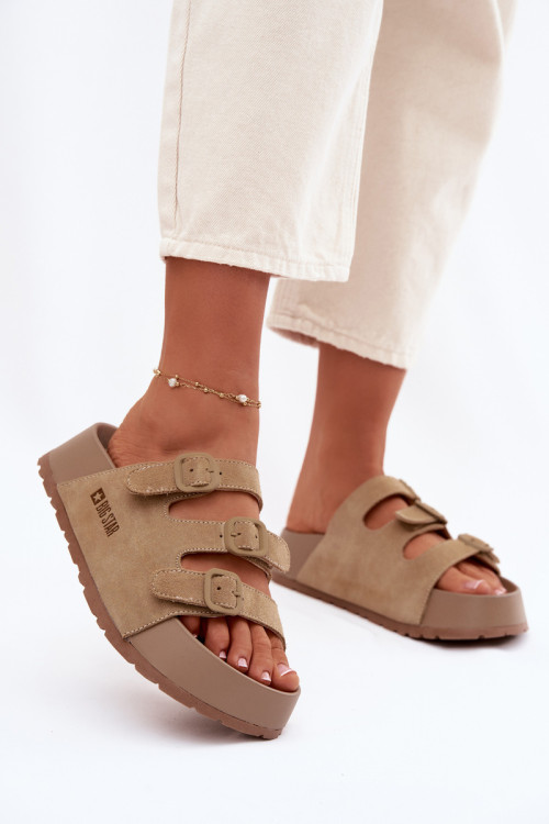 Klapky na platforme model 226349 Step in style