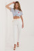 zamatové nohavice model 226457 Italy Moda