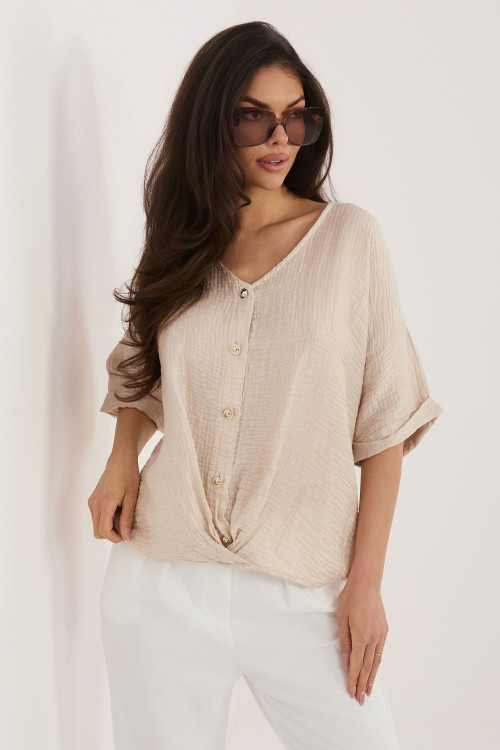 Tričko s krátkym rukávom model 226471 Italy Moda