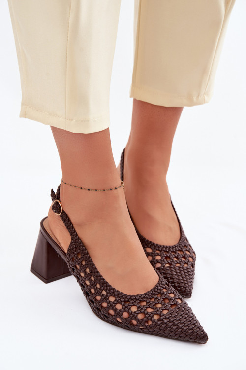 Sandále na opätkoch model 226505 Step in style
