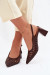 Sandále na opätkoch model 226505 Step in style