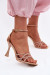 Sandále na opätkoch model 226513 Step in style