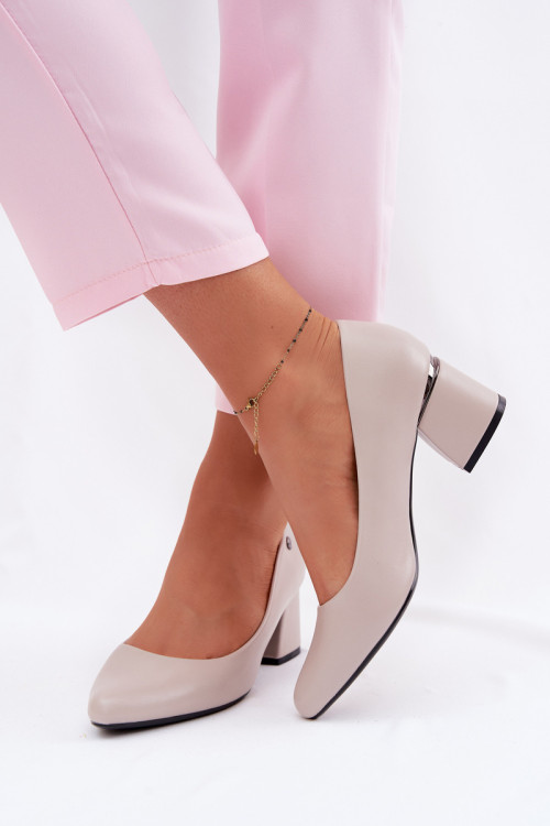 Lodičky na opätku model 226542 Step in style