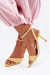 Sandále na opätkoch model 226516 Step in style